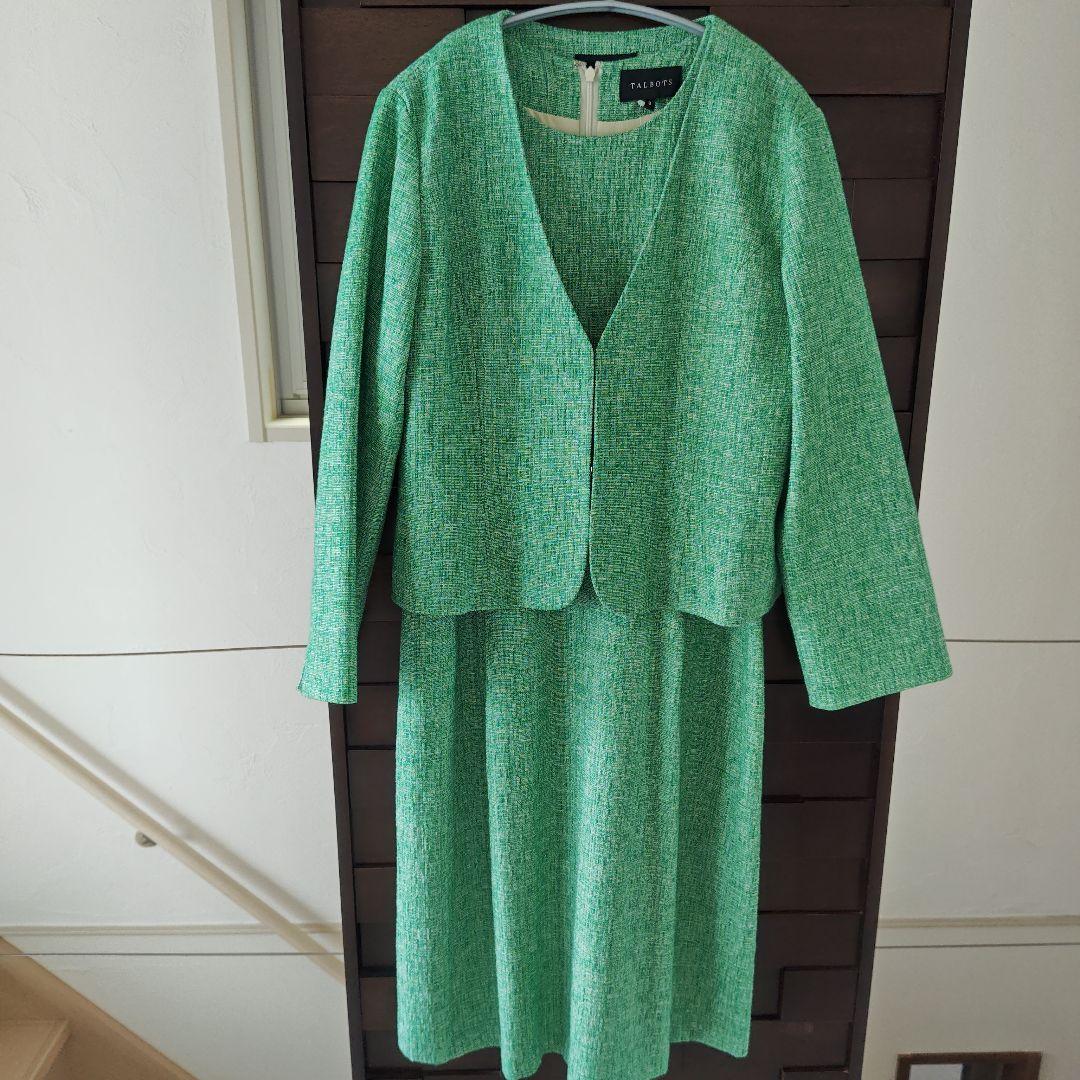 【新品】大きいサイズ TALBOTS サマーツイードワンピースセットアップ
