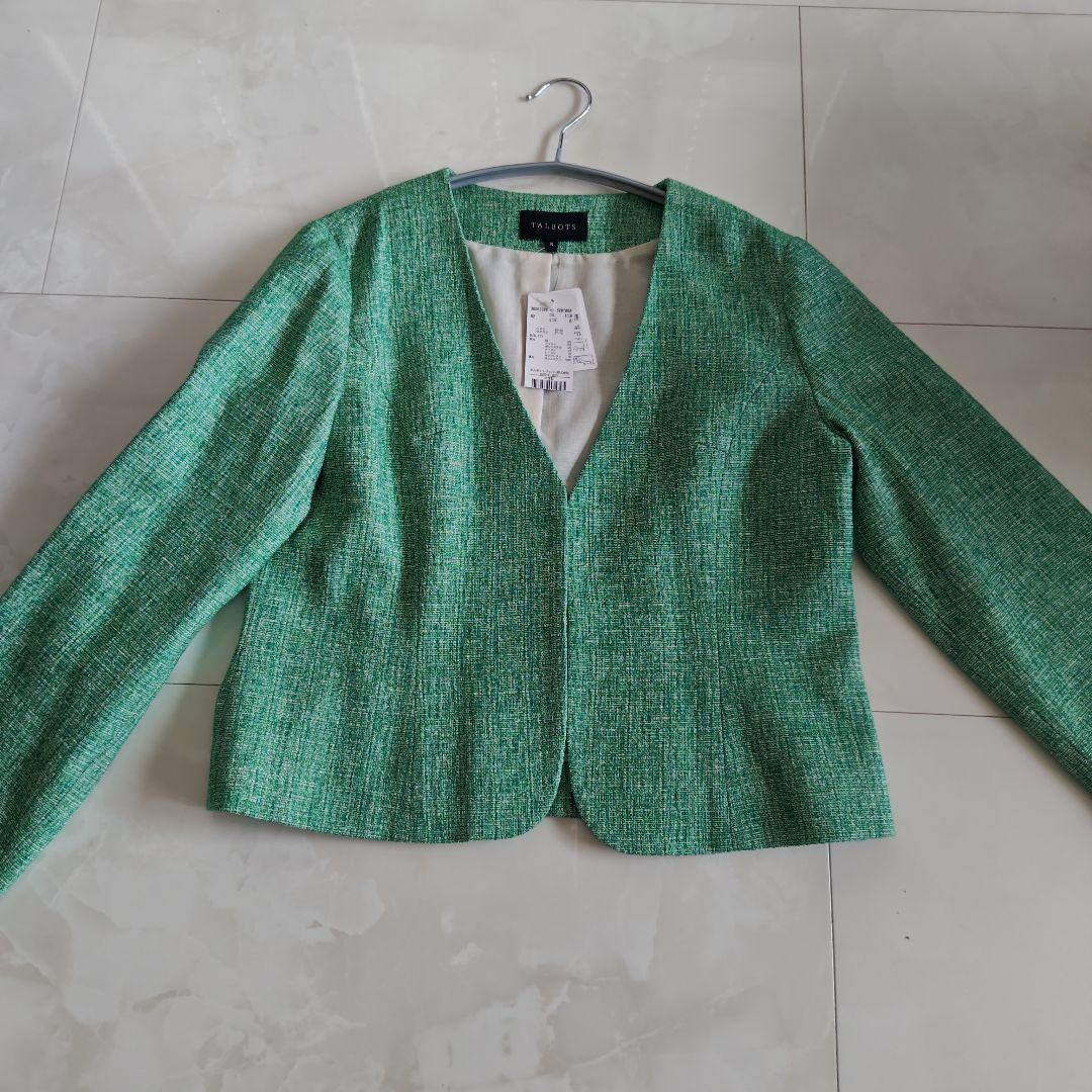 【新品】大きいサイズ TALBOTS サマーツイードワンピースセットアップ