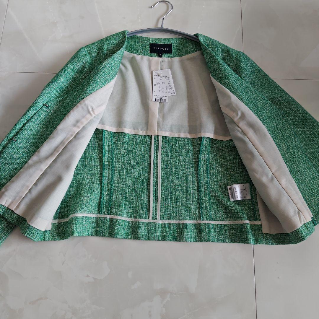【新品】大きいサイズ TALBOTS サマーツイードワンピースセットアップ