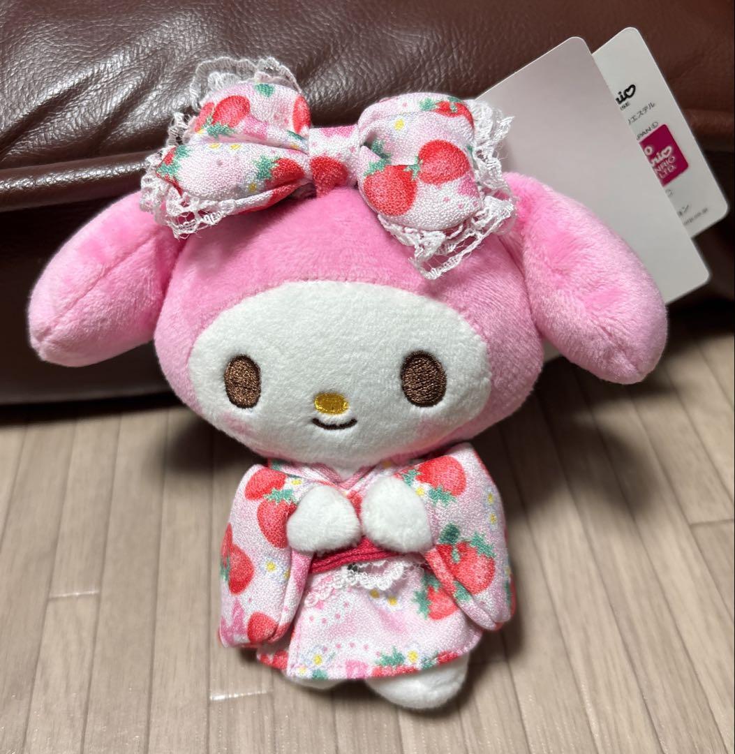 マイメロディ マスコット ぬいぐるみキーホルダー