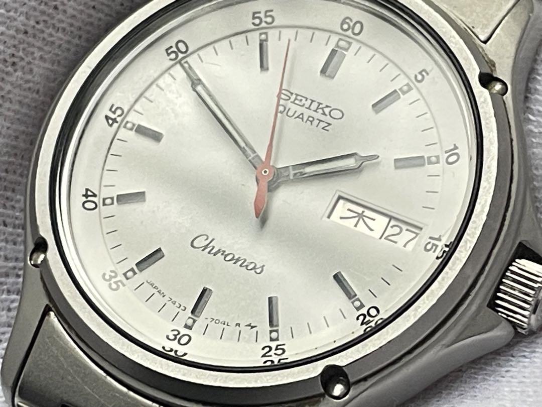 時計 SEIKO CHRONOS 7433-7030 DAINI FACTORY