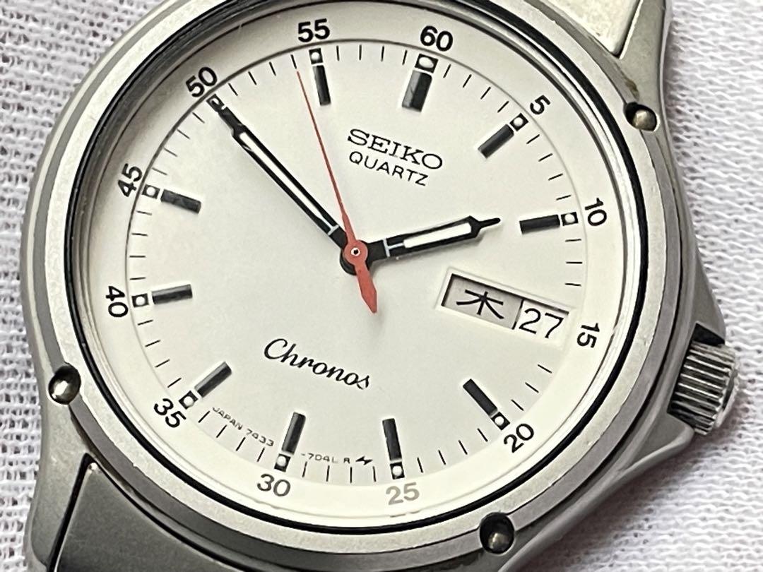 時計 SEIKO CHRONOS 7433-7030 DAINI FACTORY
