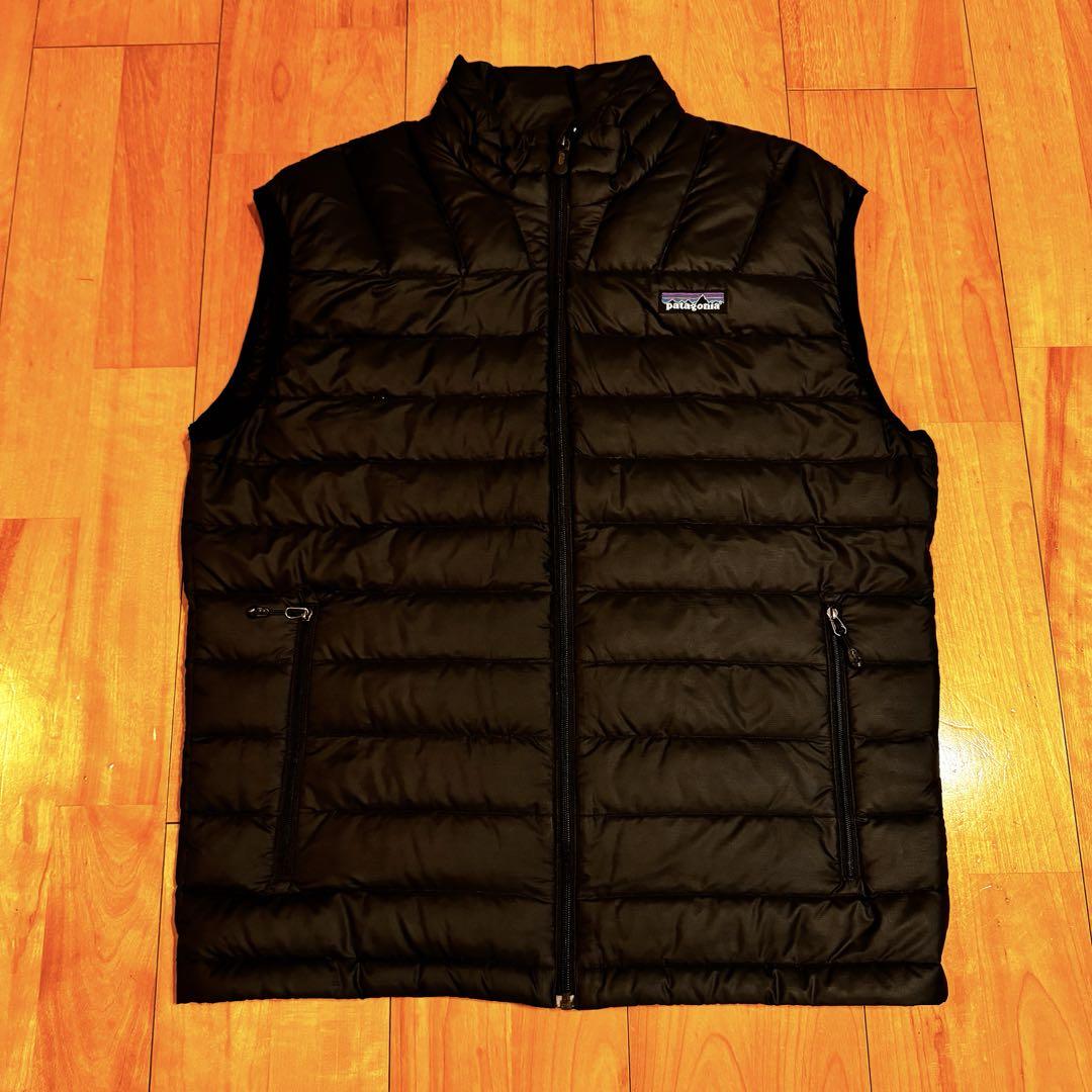 ほぼ新品 patagonia パタゴニア ダウンベスト ダウンセーター ブラック
