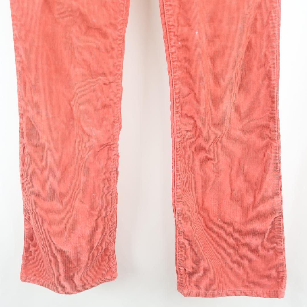 J.CREW コーデュロイ フレア パンツ 古着 2R レッド メンズ