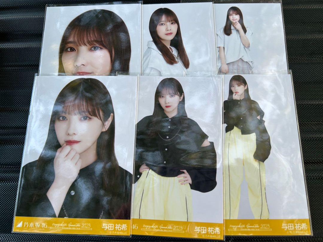 乃木坂46 与田祐希 生写真 コンプ 制服風コーデ 黄色×黒コーデ - 通販