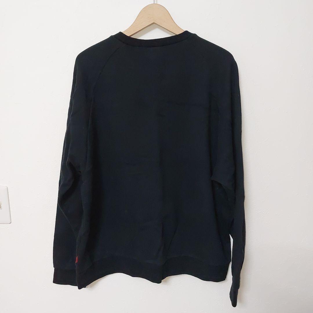 WTAPS プリントロゴ スウェット XL ブラック