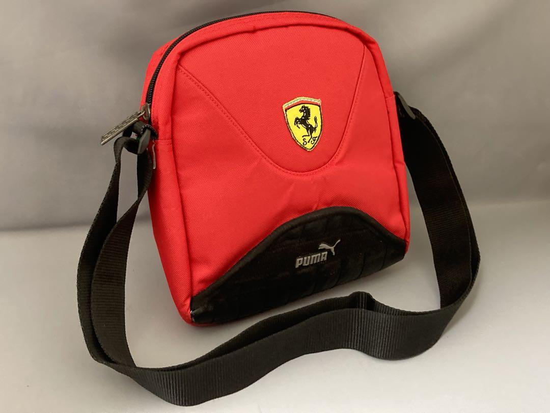 Ferrari PUMAコラボ ショルダー バッグ 赤 - メルカリ
