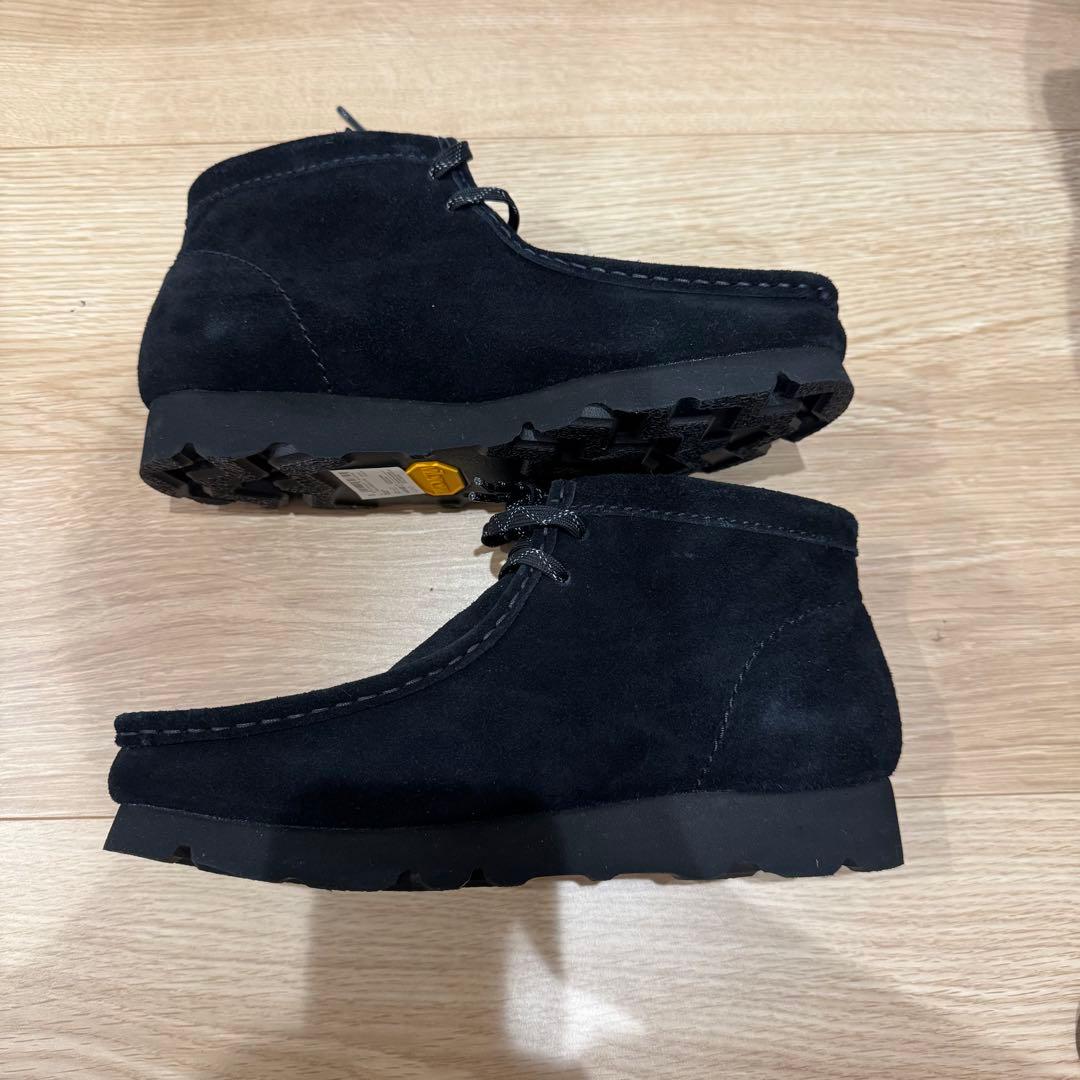 クラークス/ワラビー ブーツ ゴアテックス/ブラック/替え紐付き/ UK6 クラークス/ワラビー ブーツ ゴアテックス/ブラック/替え紐付き/ UK6