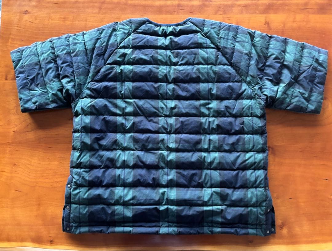 NANGA COTTON PEACH DOWN OVERSIZED TEE