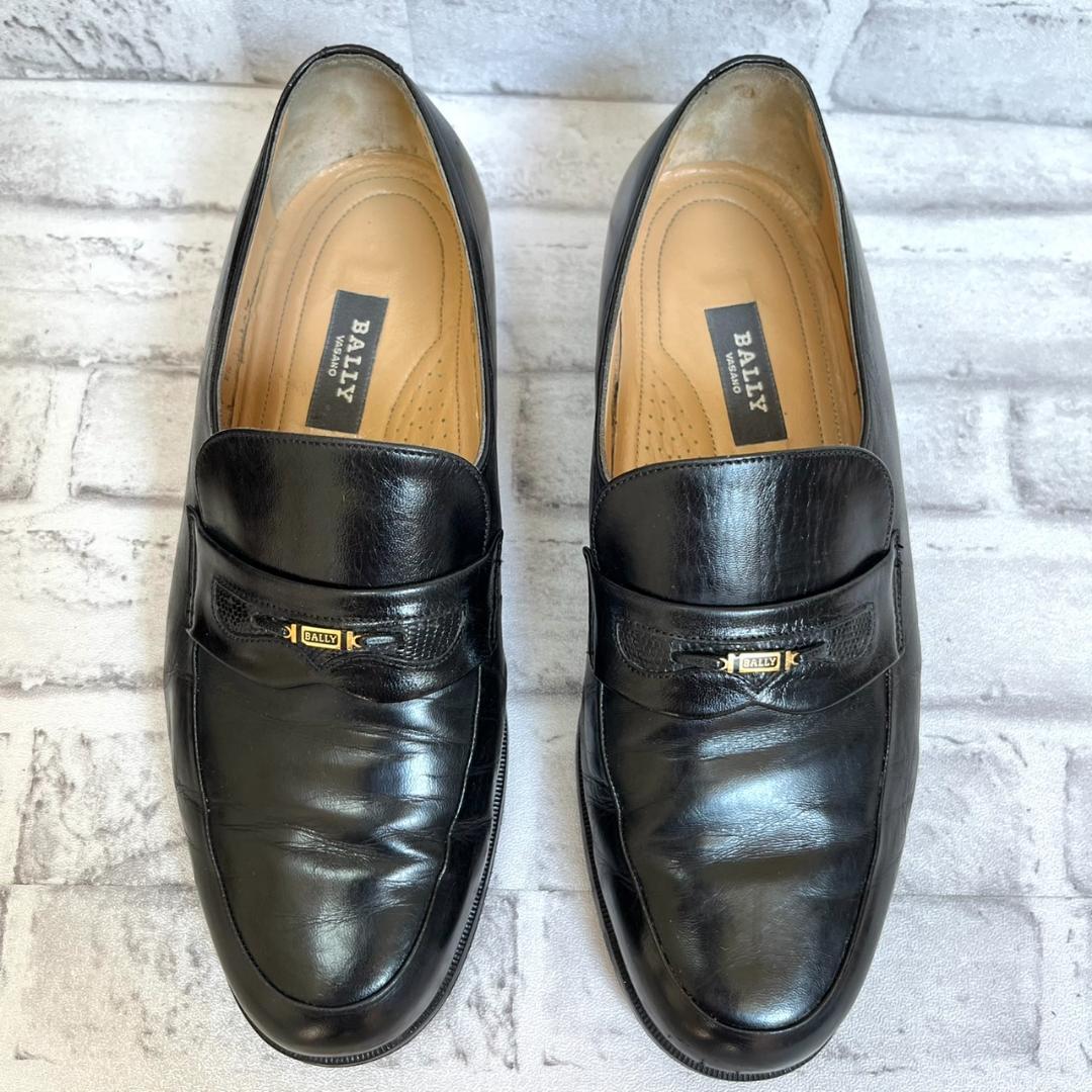 Bally Suisse レザーローファー | ブラック | FARFETCH JP