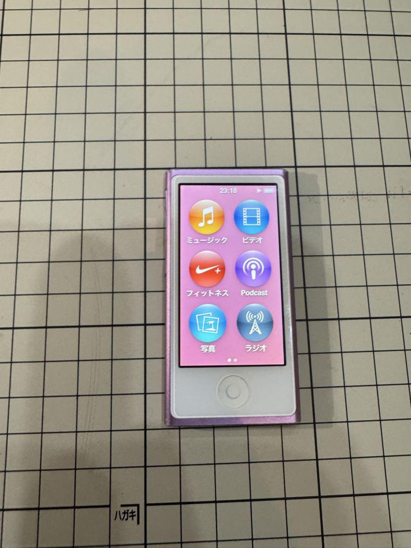 Apple iPod nano 第7世代 パープル iPod nano - Apple iPod nano （第7世代）16GBパープルの通販 by