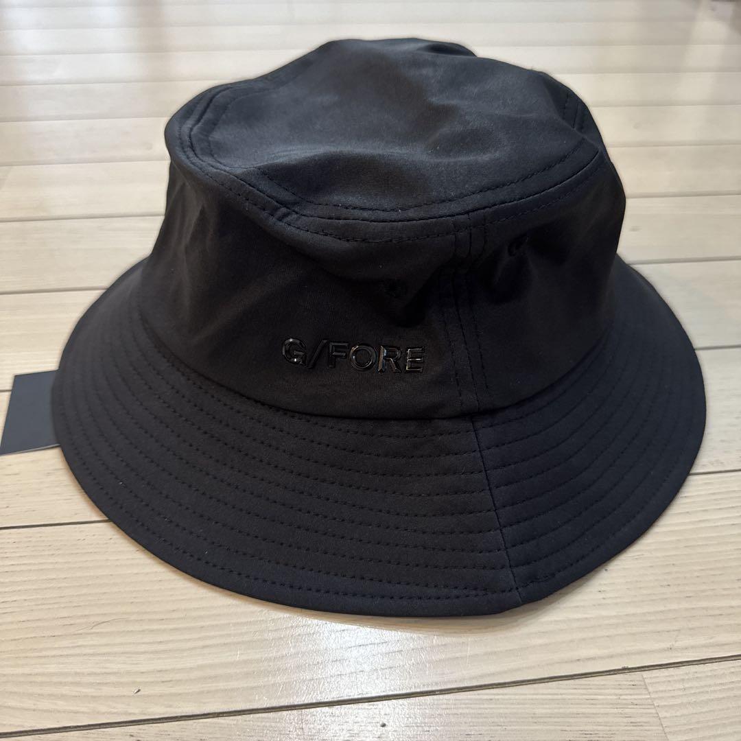 G/FORE ブラック バケット メンズ&レディースハット