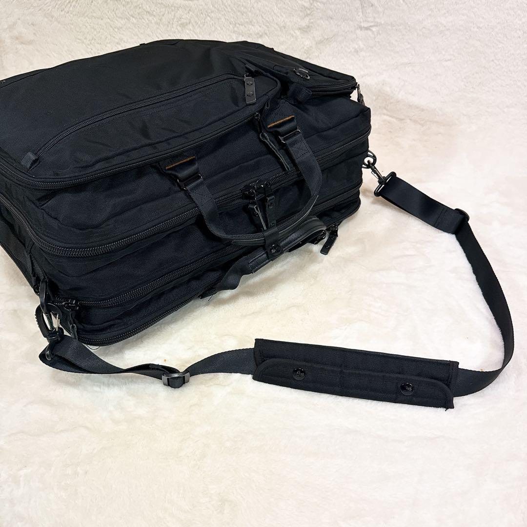 美品✨ アルファインダストリーズ 3way ビジネスバッグ ナイロン ブラック