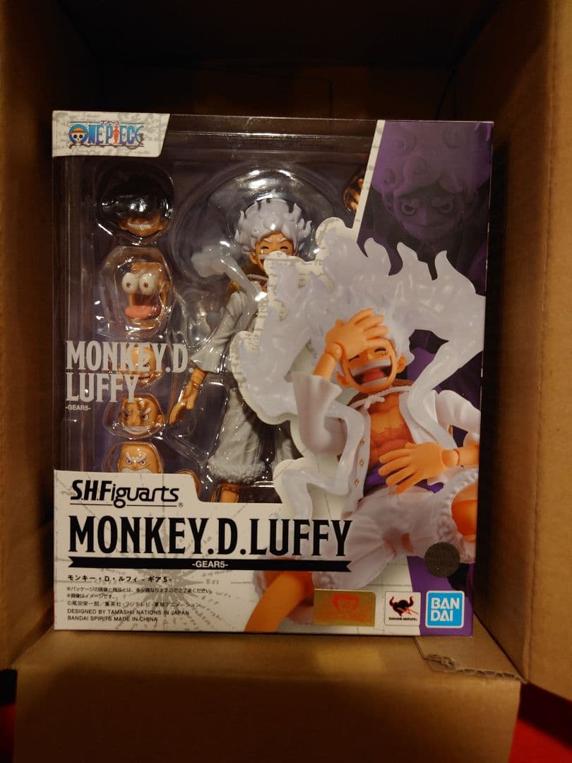 S.H.Figuarts ONE PIECE ルフィ ギア5 フィギュアーツニカ