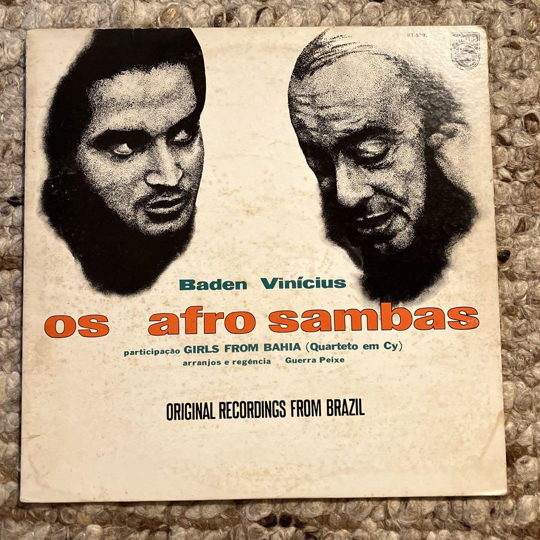 レコード Baden Powell Afro Samba レアグルーヴ ボサノバ Baden Powell & Vinicius De Moraës – Afro-Samba – Vinyl (LP