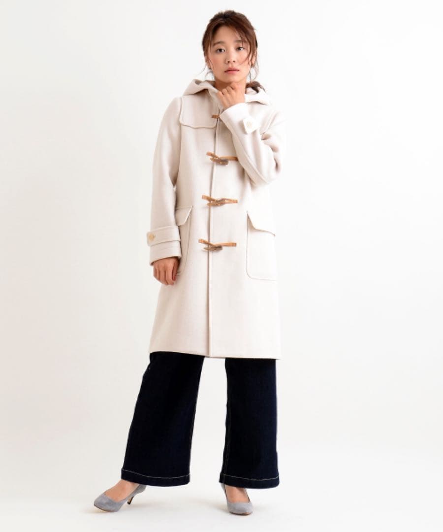 レディース le.coeur blanc ソフトリバーダッフルコート レディース le.coeur blanc ソフトリバーダッフルコート