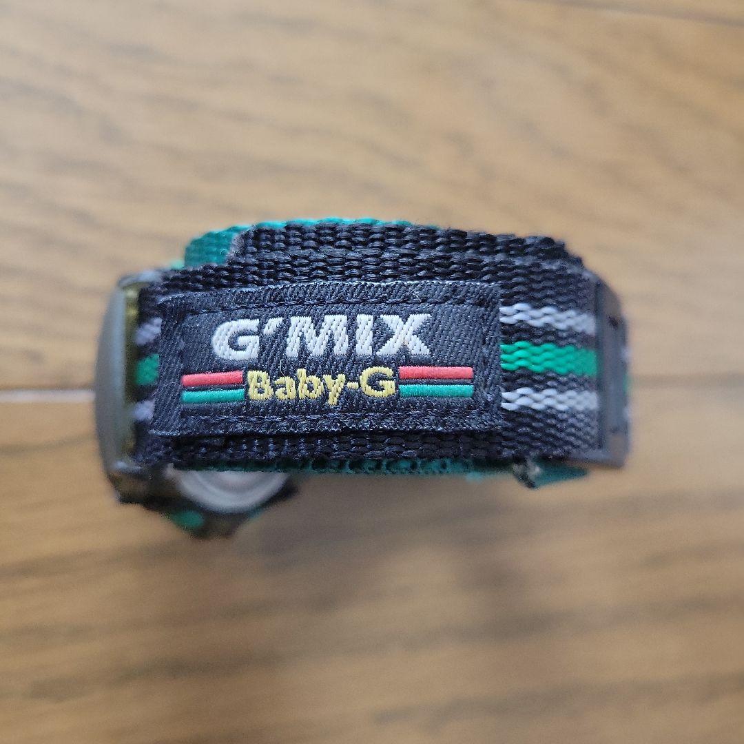 カシオ 腕時計 Baby-G BG-390 G'MIX 緑 USED難有り - メルカリ