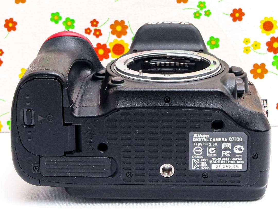 美品 ニコン Nikon D7100☆スマホに転送可♪☆ダブルレンズ☆本格一眼