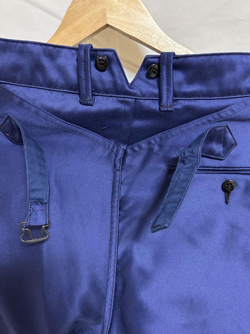 LE SANS PAREIL モールスキン パンツ フレンチ シンチバック