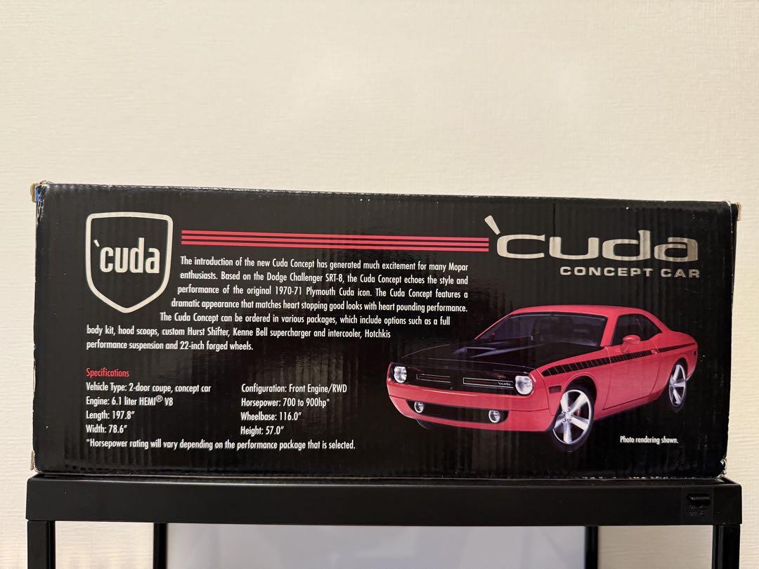Plymouth 'cuda concept car 1/18スケール 稀少品