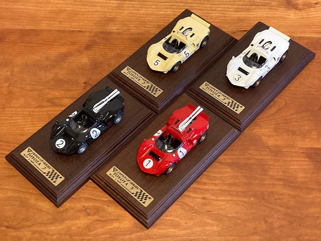 極希少 メイクアップ 1 43 トヨタ7 全4台セット 1968年日本グランプリ