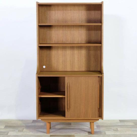 新品 北欧風 シェルフ 幅80cm 高さ160cm チーク
