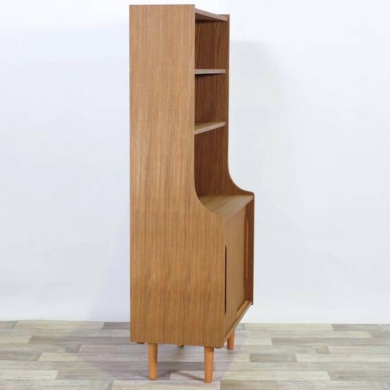 新品 北欧風 シェルフ 幅80cm 高さ160cm チーク