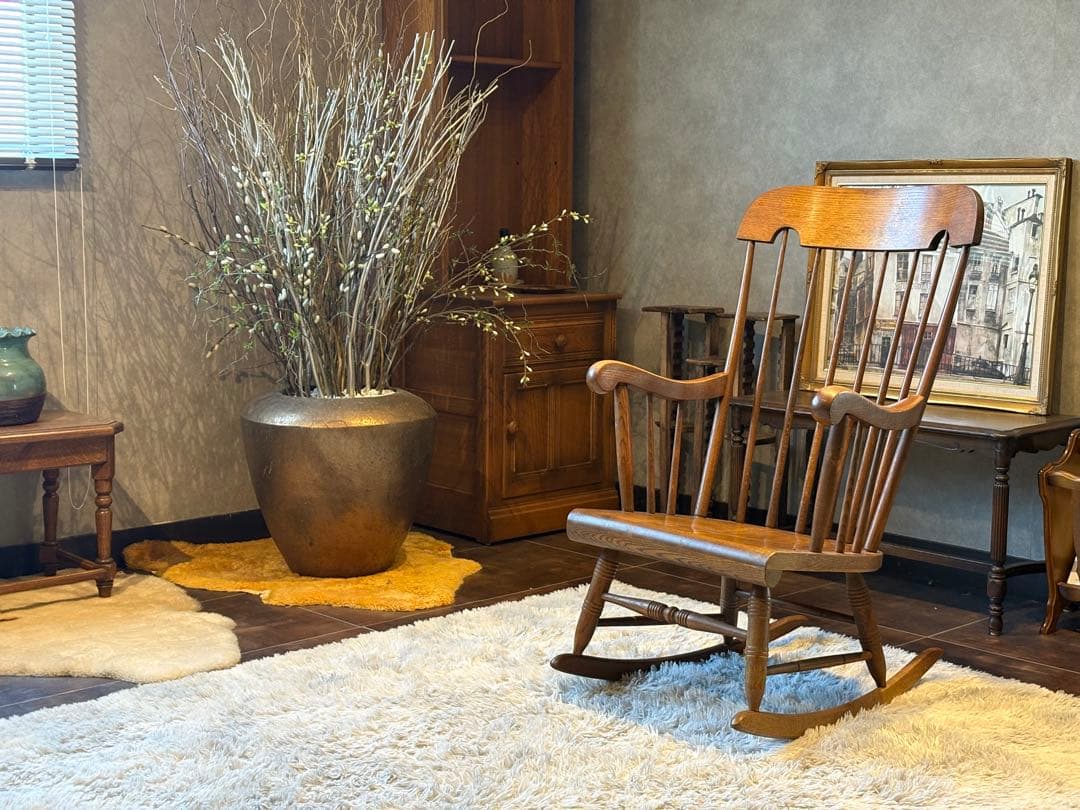 キツツキマーク ロッキングチェア