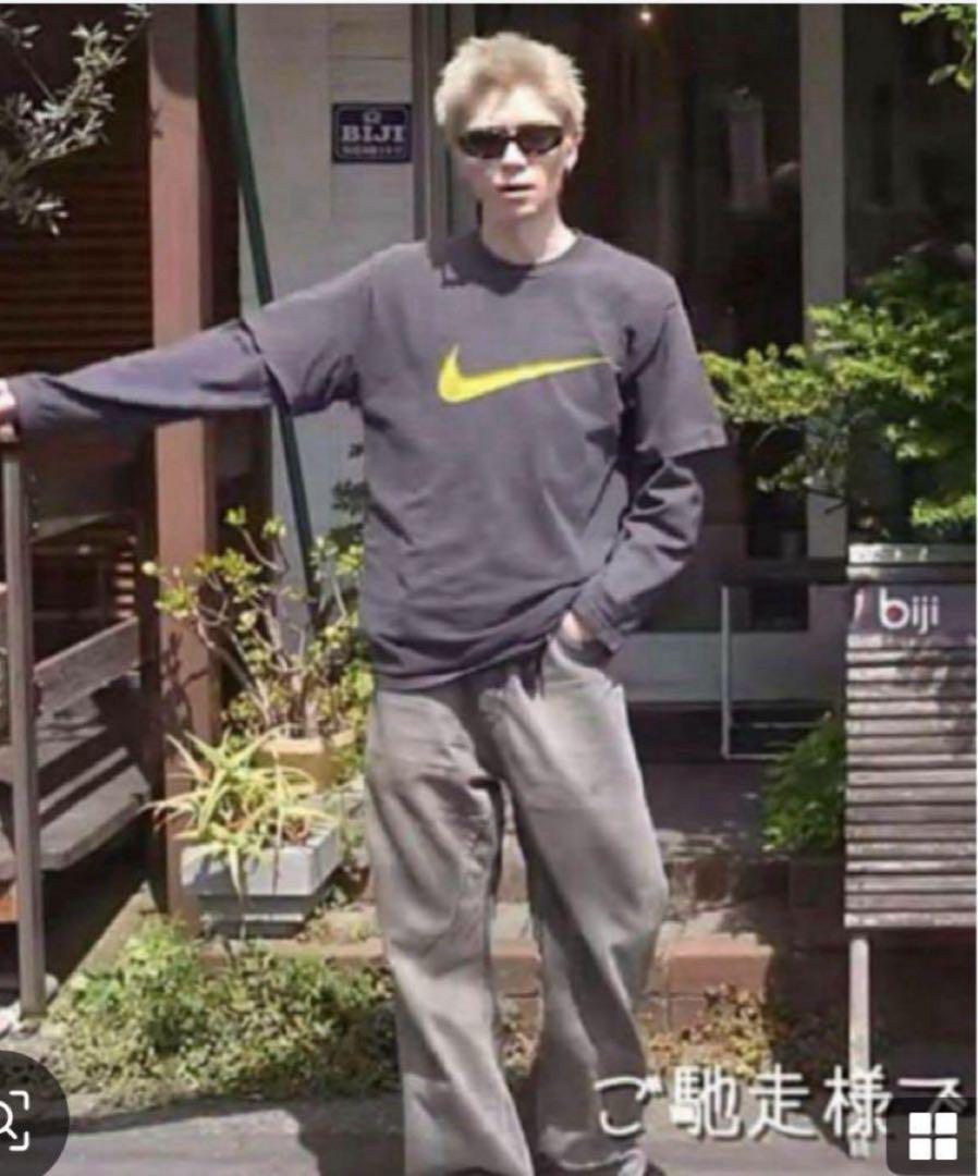 Nike Tシャツ ブラック　y2k ノームコア
