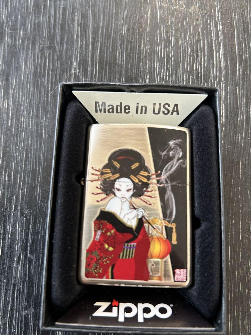 Zippo ライター 日本の女性デザイン