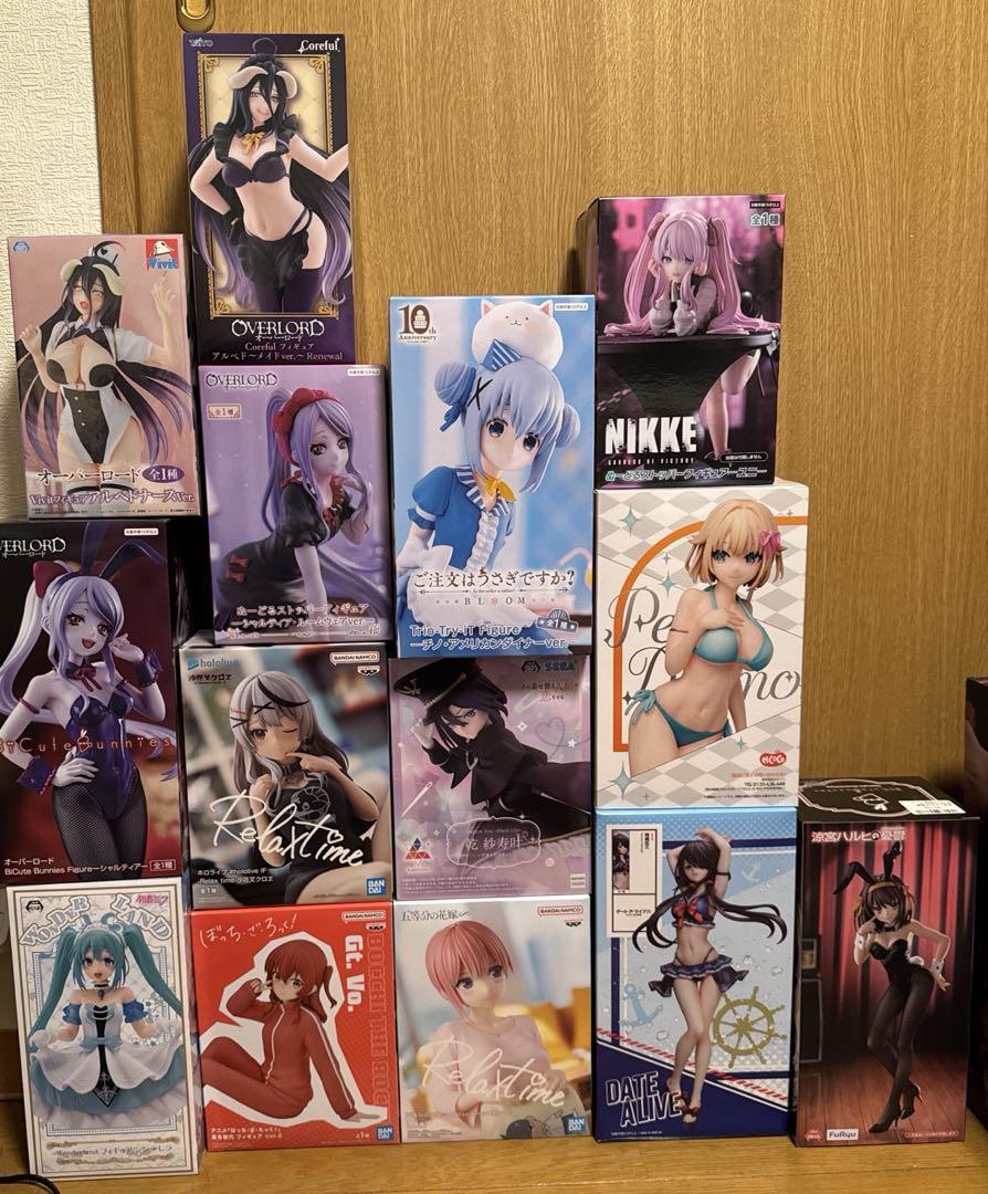 美少女フィギュアセット9点