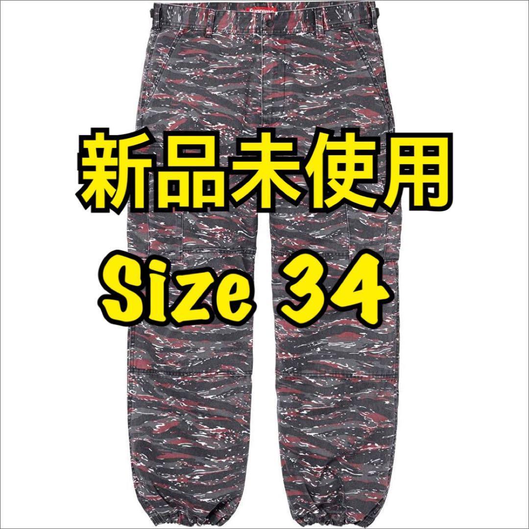 パンツ Supreme Cargo Pant Red Tiger Camo 34