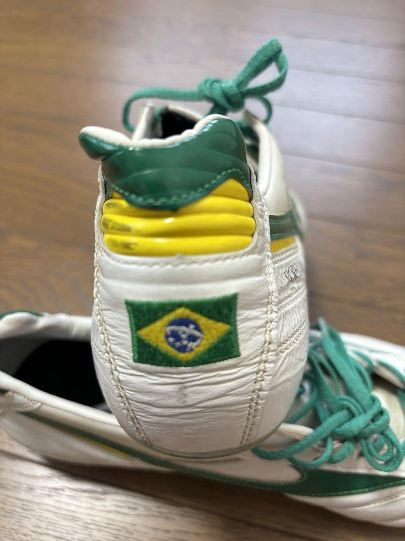 MIZUNO モレリアブラジル28.0cm ホワイト/グリーン シューズ