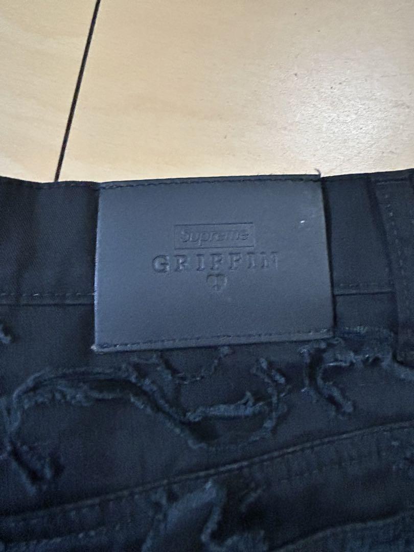 パンツ Supreme griffin 5-pockets jean