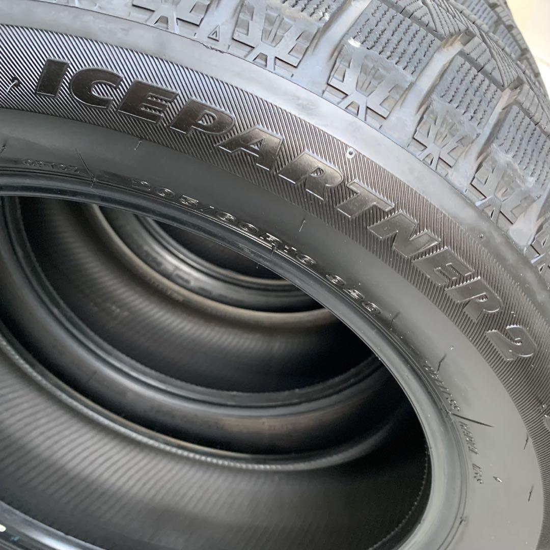 ①205/60r16ブリヂストンスタッドレスアイスパートナー2 送料込み　2本