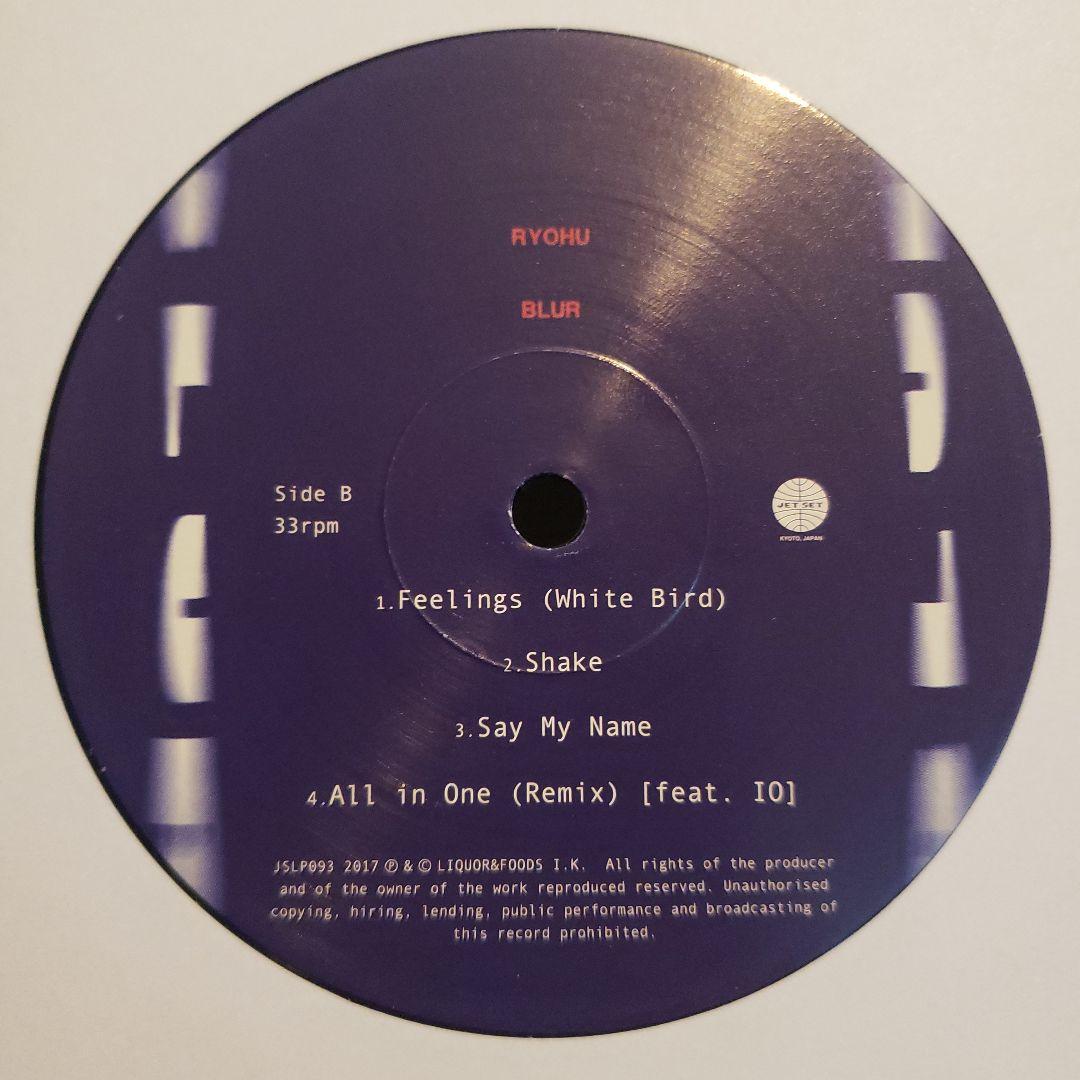 限定盤 KANDYTOWN RYOHU BLUR 限定盤 KANDYTOWN RYOHU BLUR RYOHU 呂布 BLUR LP KANDYTOWN