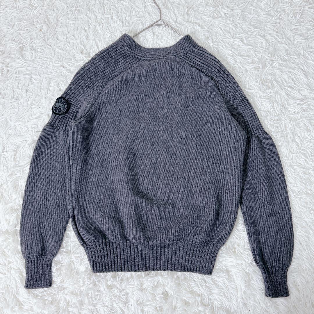 ♡高級ウール♡ カナダグース ブラックレーベル 6911M セーター 黒ワッペン ♡高級ウール♡ カナダグース ブラックレーベル 6911M セーター 黒ワッペン