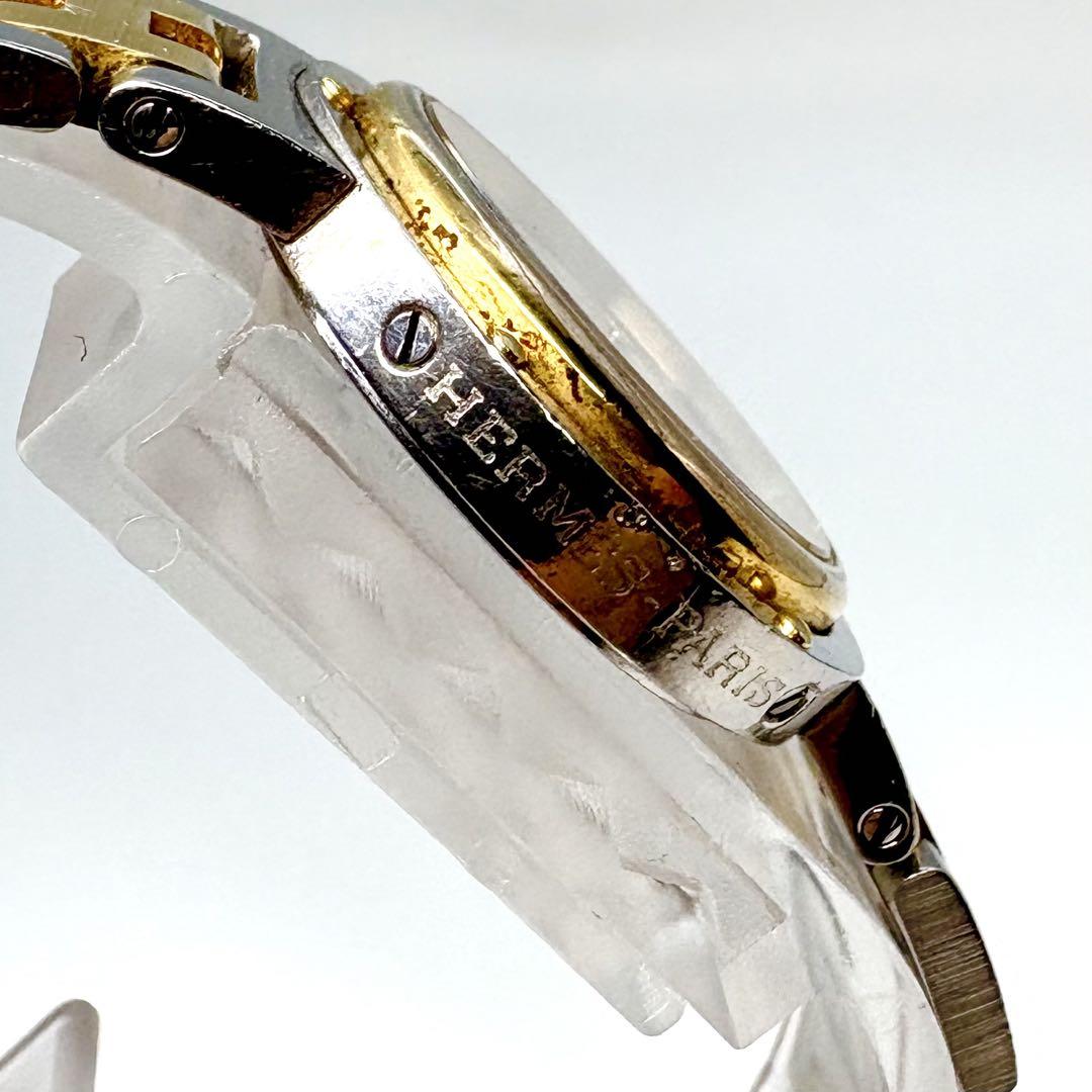 美品 エルメス Hermès クリッパー 稼働品 コンビ レディース
