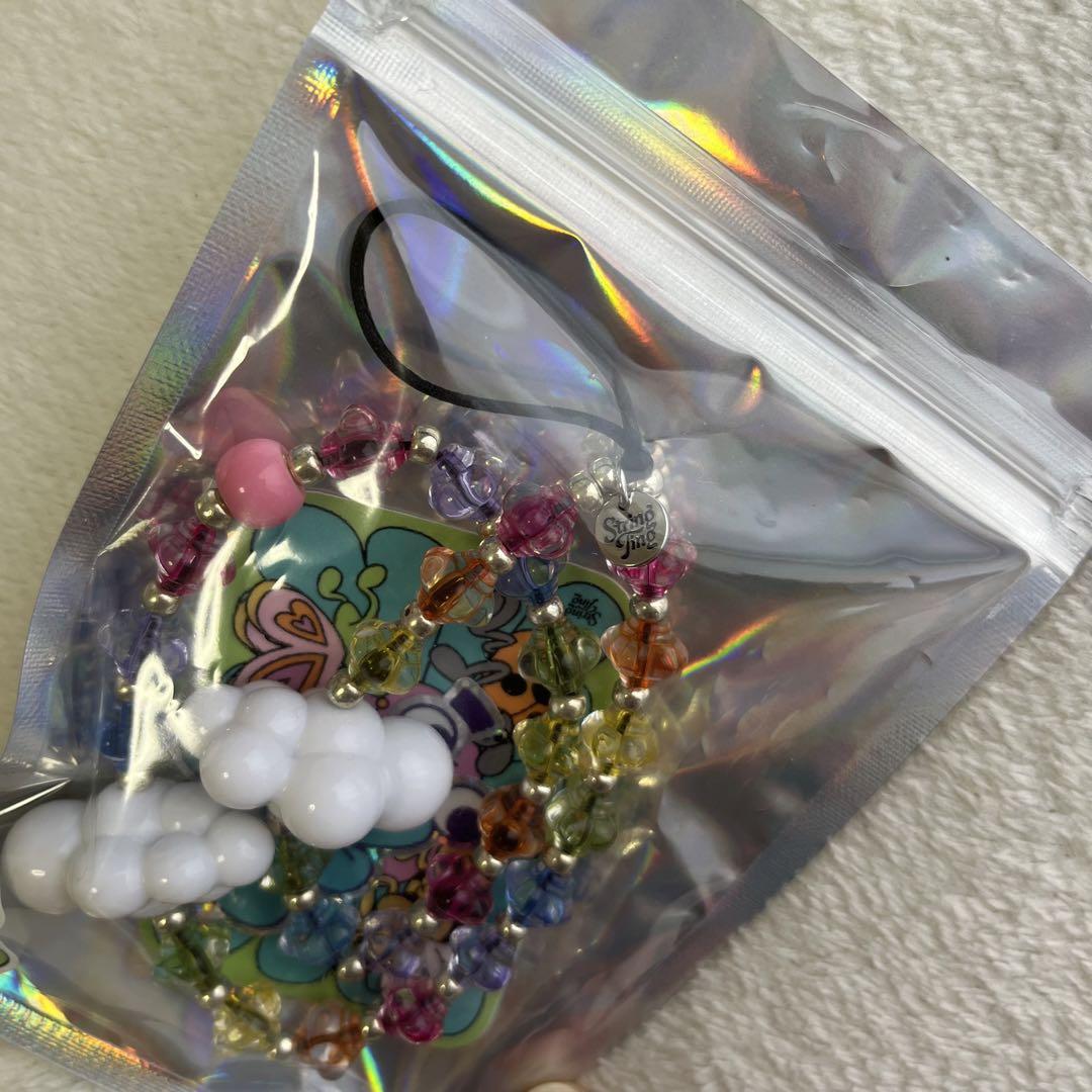 String ting strap スマホストラップ Sky Candy