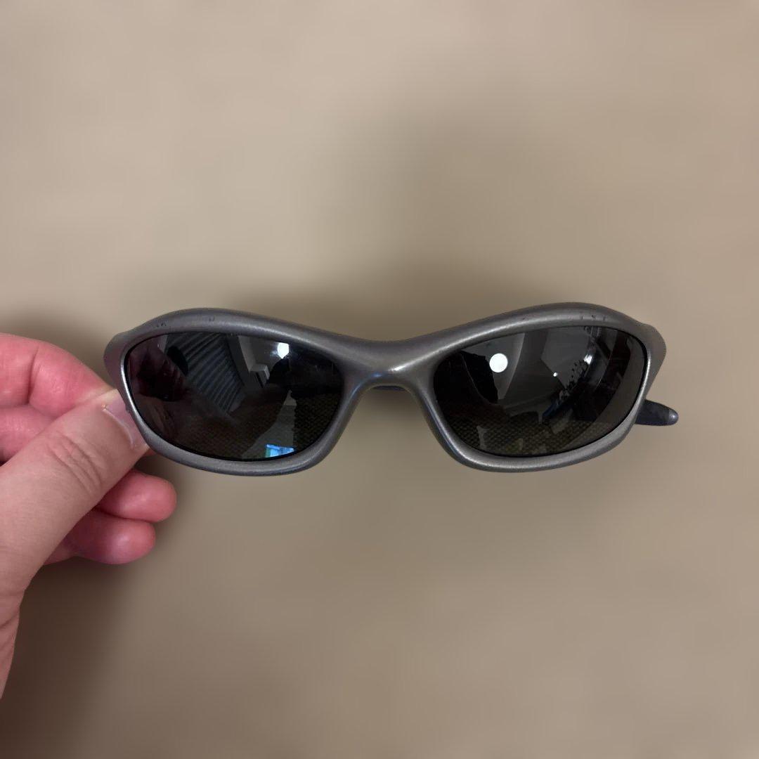 【中古】Oakley スポーツサングラス グレー