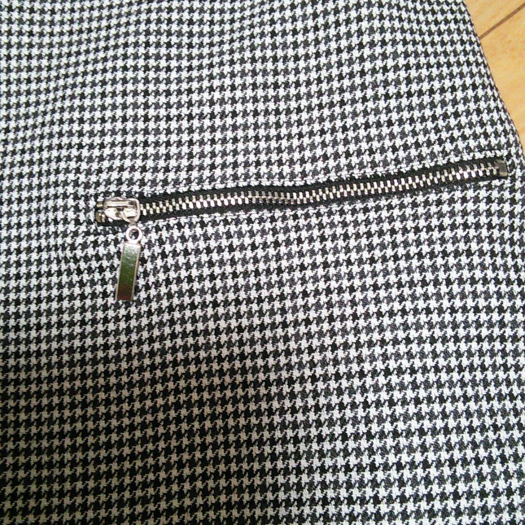 ZARA 千鳥柄ワンピース XS - メルカリ