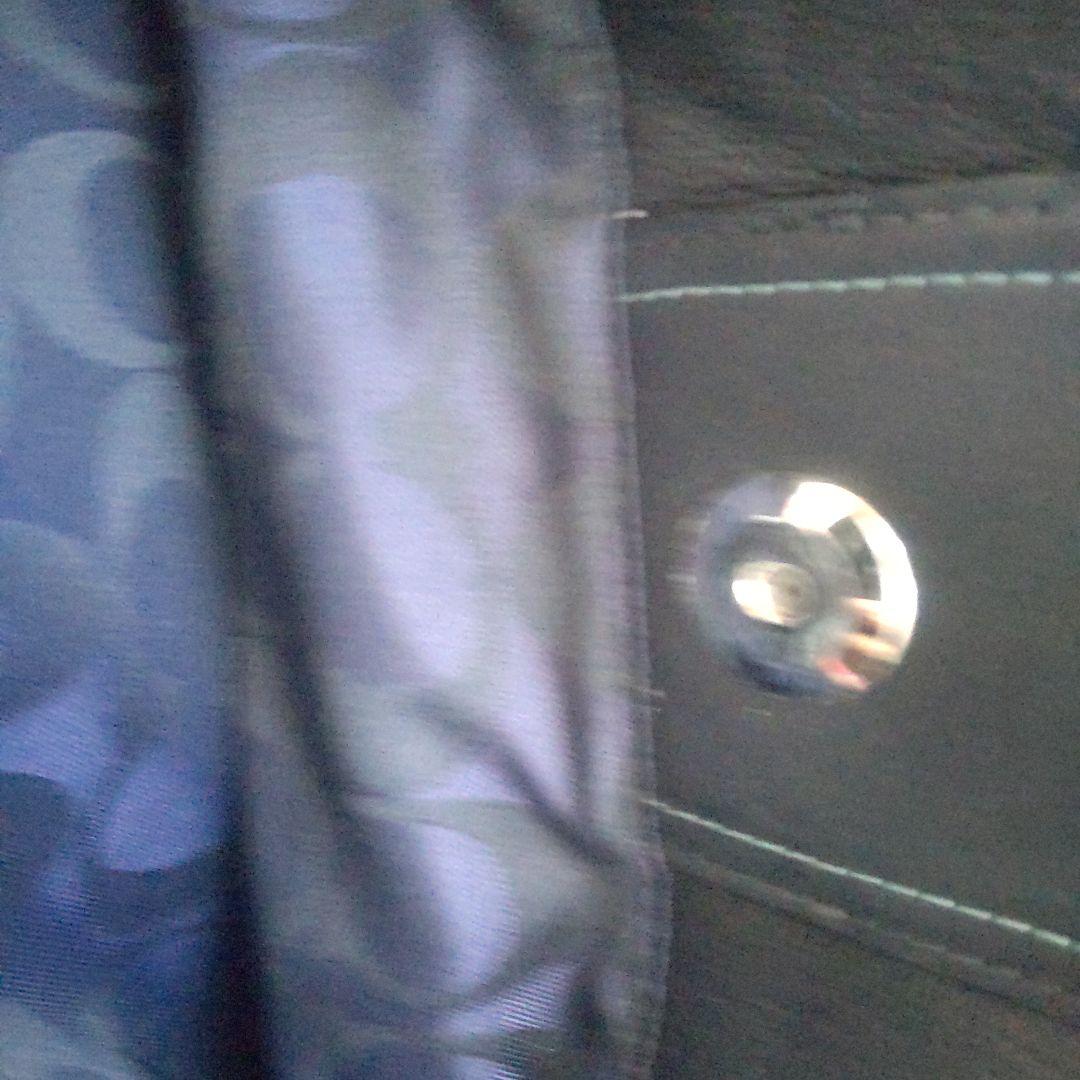 コーチ 8A67 ワンショルダーバッグ レザー 黒