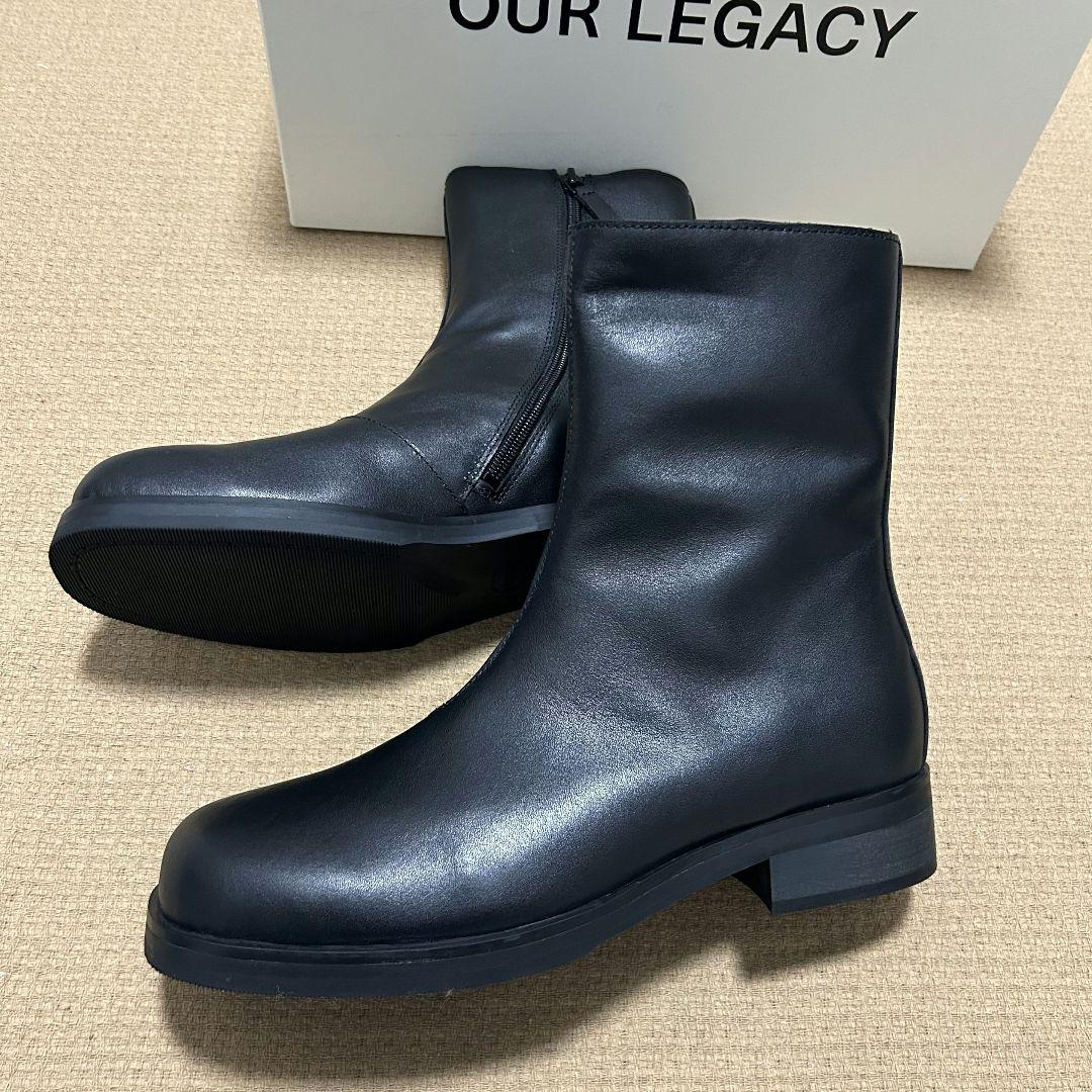 OUR LEGACY CAMIONブーツ　41 新品未使用】our legacy camion boot 黒 41 カミオン