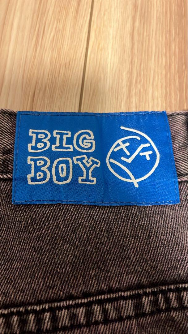 bigboy polarパープル 紫 デニム Mサイズ 旧ロゴ