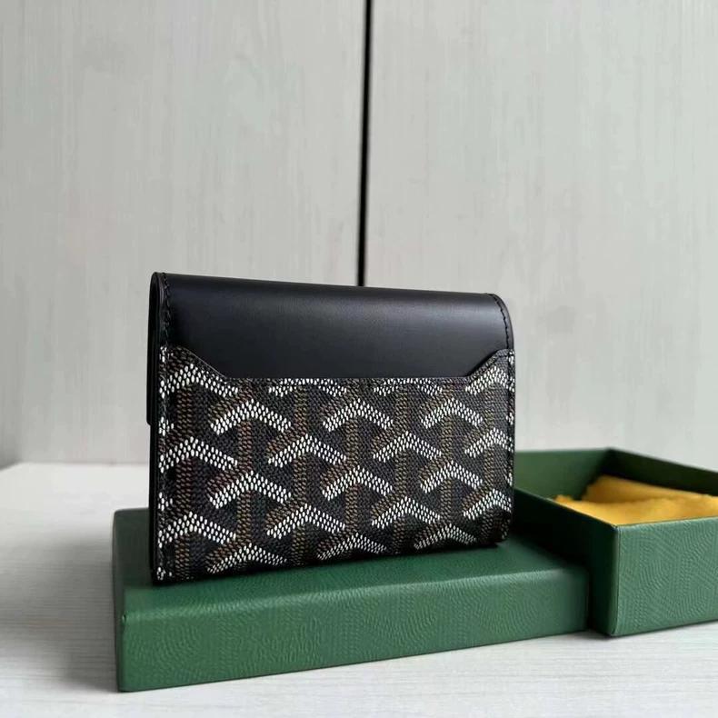 すぐ届く【GOYARD】サン・ガブリエルウォレット 三つ折り GOYARD ≪新品≫ ゴヤール サンガブリエル ウォレット 黒