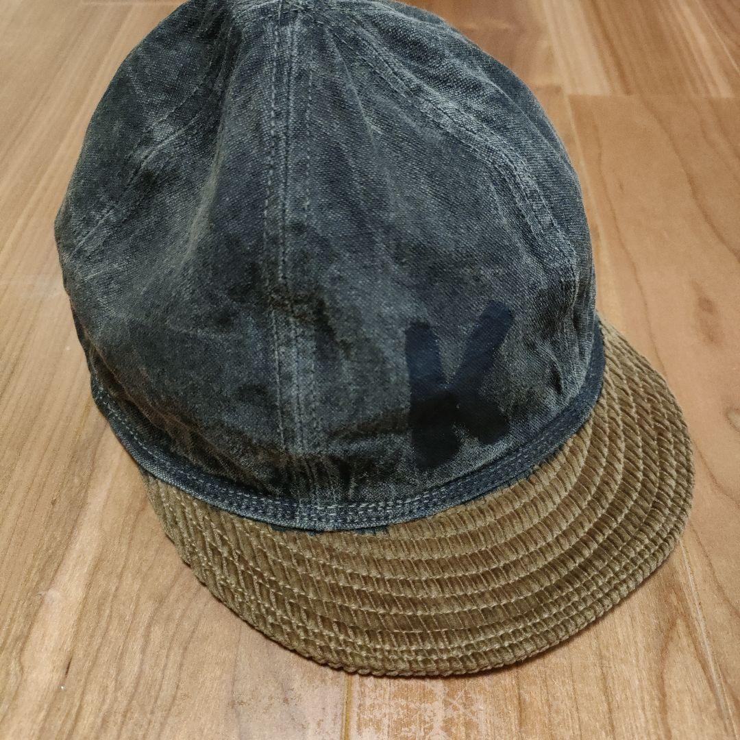 Adequate&Co【アダクワッタ】Painted Cap Black K 帽子