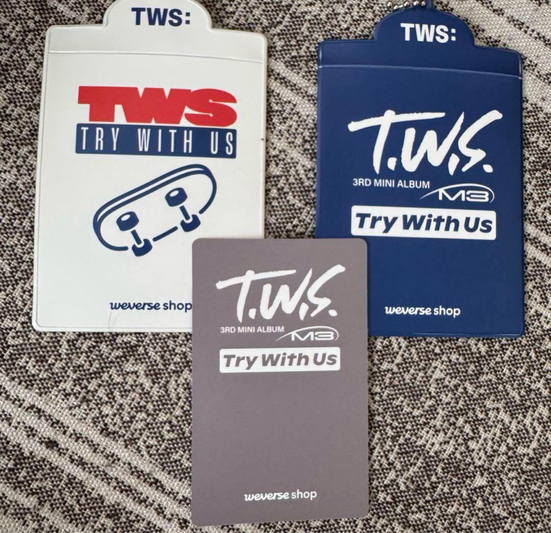 TWS TRY WITH US weverse global 特典トレカ ジフン - メルカリ