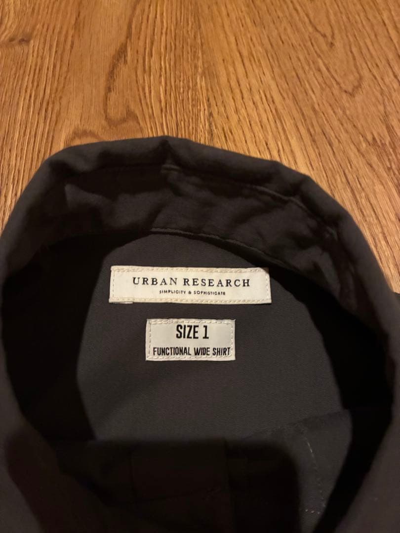 FUNCTIONAL WIDE BOX SHIRTSL URBAN RESEARCH KANDAIZUMI_COM