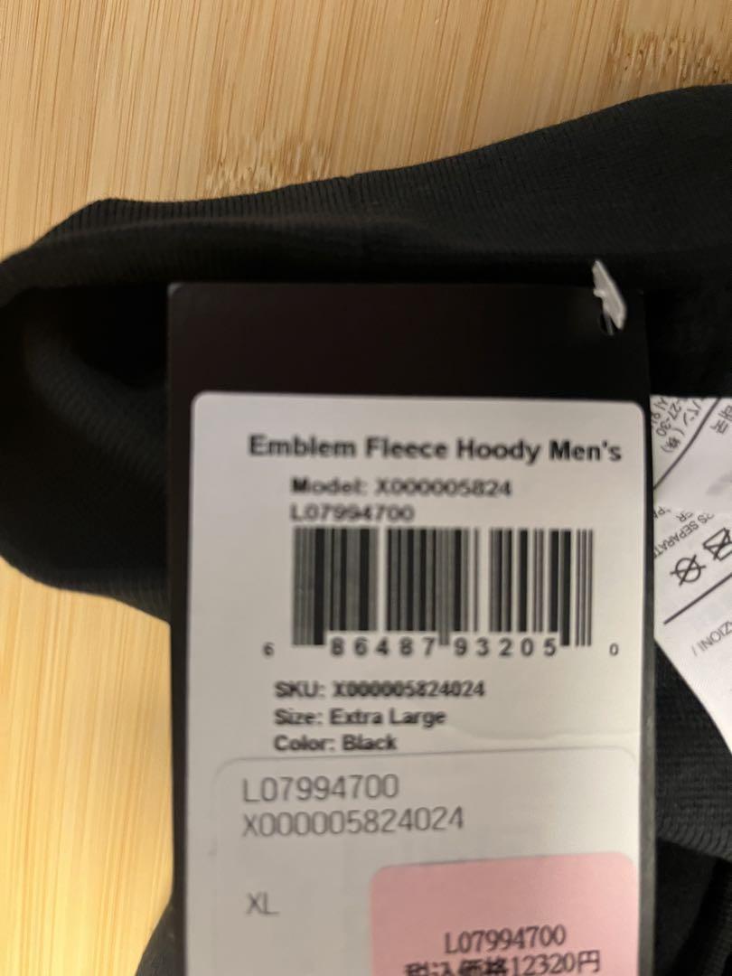 国内正規☆ Emblem Fleece Hoodyエンブレム フリース フーディ