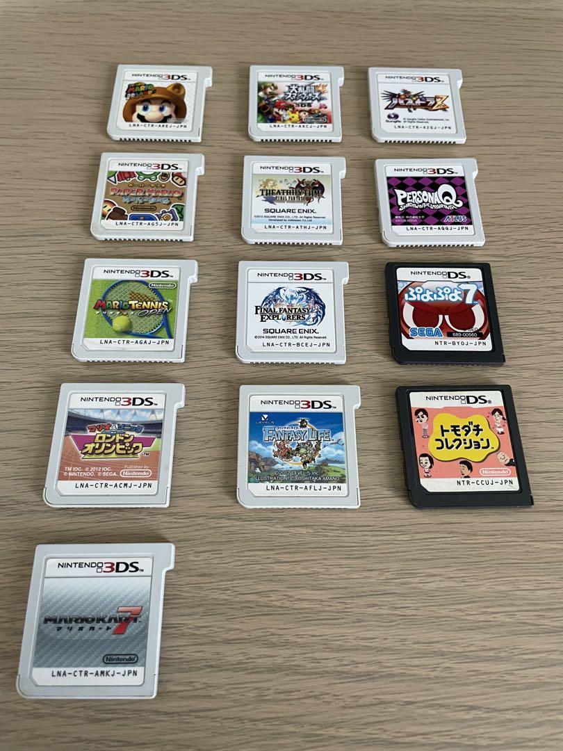 3DS・DSソフトまとめ売り　66個セット販売 ゲームソフト まとめ売り DS DSソフト ソフト 3DS 任天堂